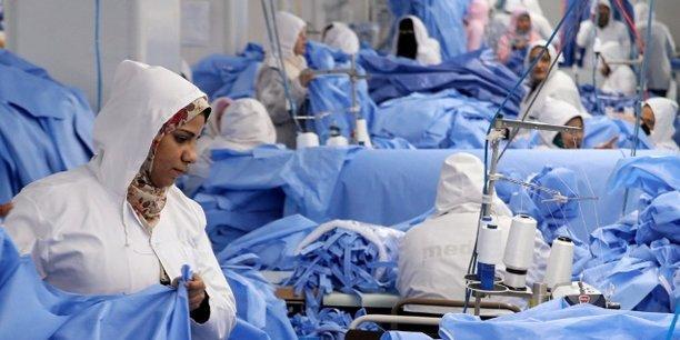 Unite textile combinaisons medicales egypte industrie